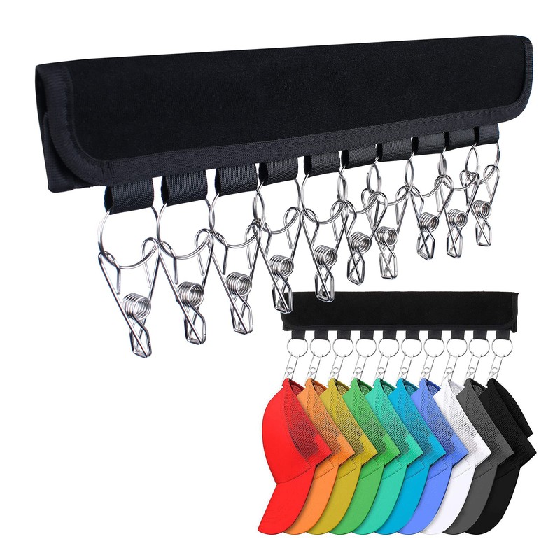 Hat Rack for Baseball Caps Hat Organizer Holder for Hanger