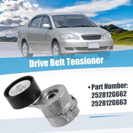 uxcell Belt Tensioner Pulley Assembly No.252812G662/252812G663 for Kia Optima Hybrid 2011-2013 Serpentine Tensioner