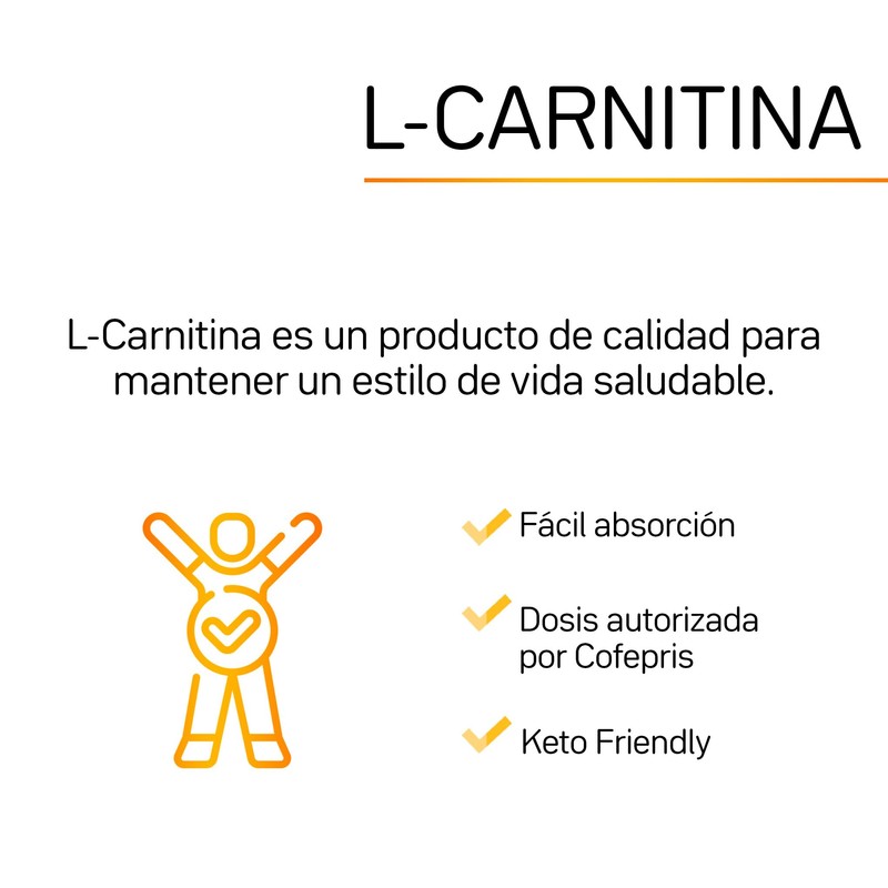 Carnitina 180 cápsulas con 240 mg de ACETIL L CARNITINA