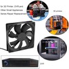 Router Cooling Fan,DIY Pc Cooler Tv Box Wireless Cooling Silent