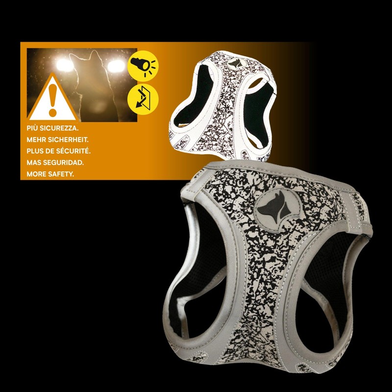 CROCI Hiking Harness Reflective, Medium