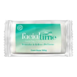 3 Piezas Jabón De Colágeno Hidrolizado Facial Time                                                                                                    