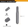 sourcing map 3pcs SQ1 Square Screwdriver Bit 5/32" Hex Shank