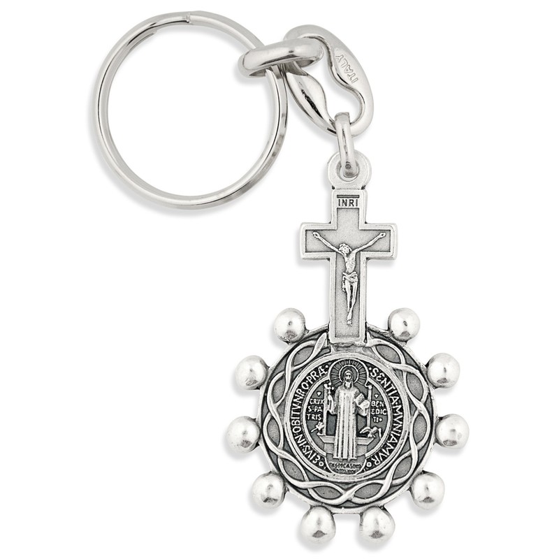 Venerare Saint Benedict Rosary Key Chain