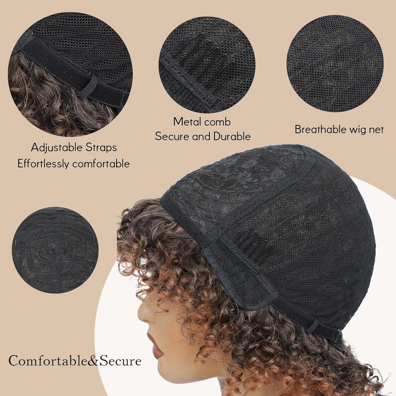 ChicMetamorph Afro Wig 15 Inch Black Women Afro Wigs African