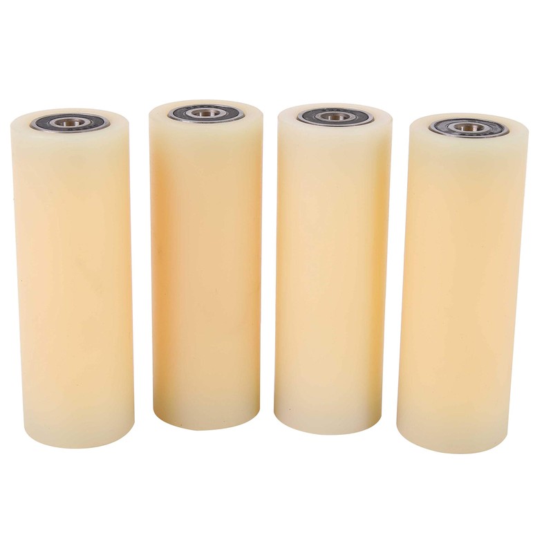 Set of 4 castors with ball bearings, nylon and polyamide