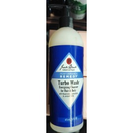 Jack Black Turbo Wash Energizing Hair & Body Cleanser 16 oz Remedy 16 Fl Oz