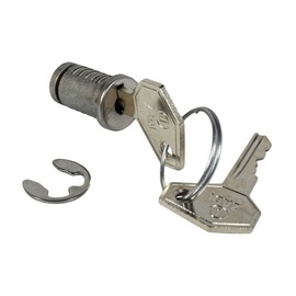 Osculati Nickel Hatch Lock Kit, Model 20.093.00, Key Unlock, Polycarbonate, Modern Style