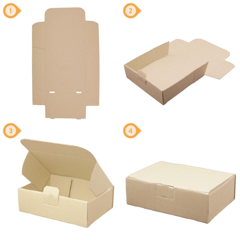 Maxi Letter Box MB3 Brown 240 x 160 x 50