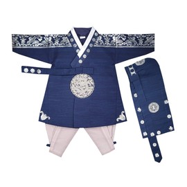 Boy Baby Hanbok First Birthday Party Celebrations Korean Traditional costumes 100th days Baikil Dol NP06 (1 Age (Dol))