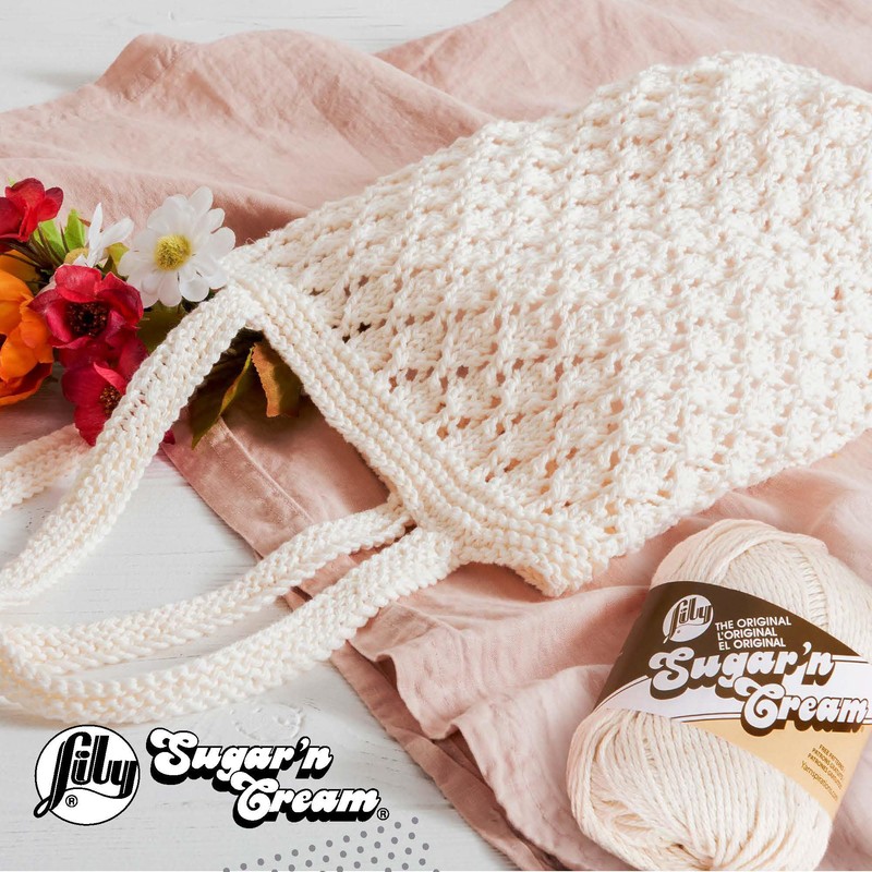 Lily Sugar N Cream Cones Orchid Yarn - 1 Pack