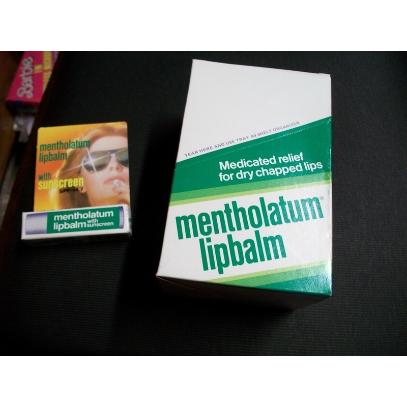 Mentholatum 12 PACK- The Original Mentholatum Lip Balm Original SPF