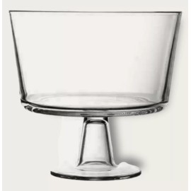 Royalty art European Trifle Bowl with Pedestal Round Dessert Display Stand for Laying