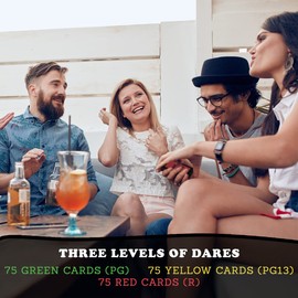 Dare or Dare - El mejor juego de fiesta para beber - para estudiantes universitarios y adultos divertidos - 3-9 jugadores