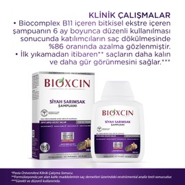 Bioxcin 3 Pack Anti Hair Loss Black Garlic Shampoo