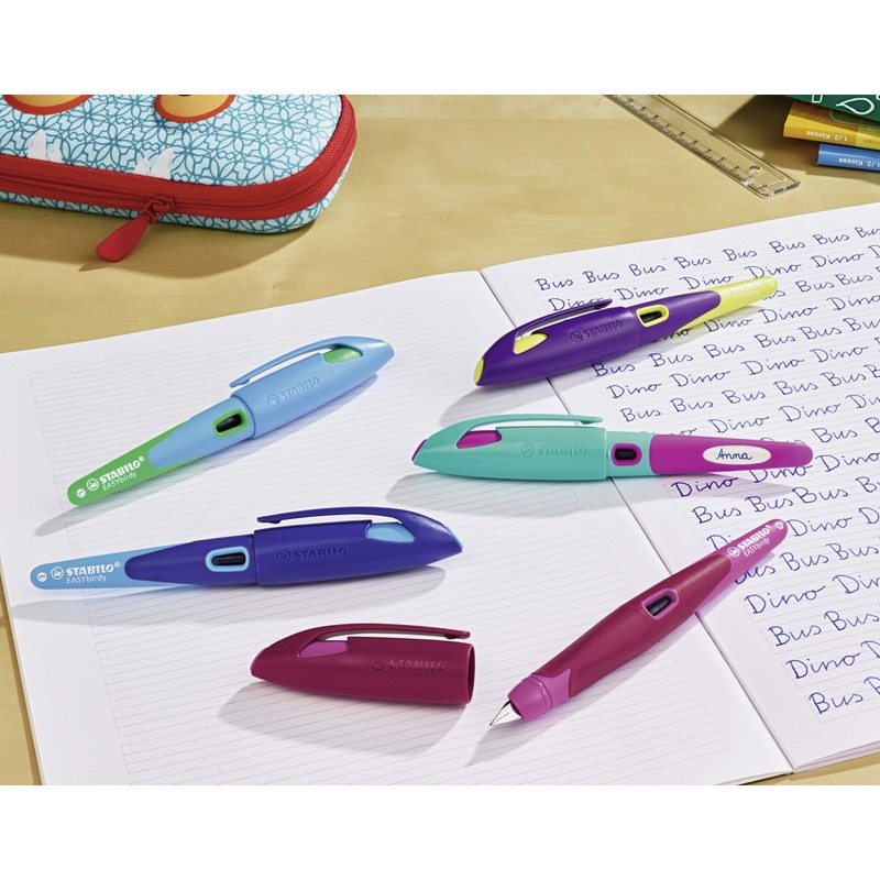 Ergonomic School Fountain Pen - STABILO EASYbirdy - A Nib