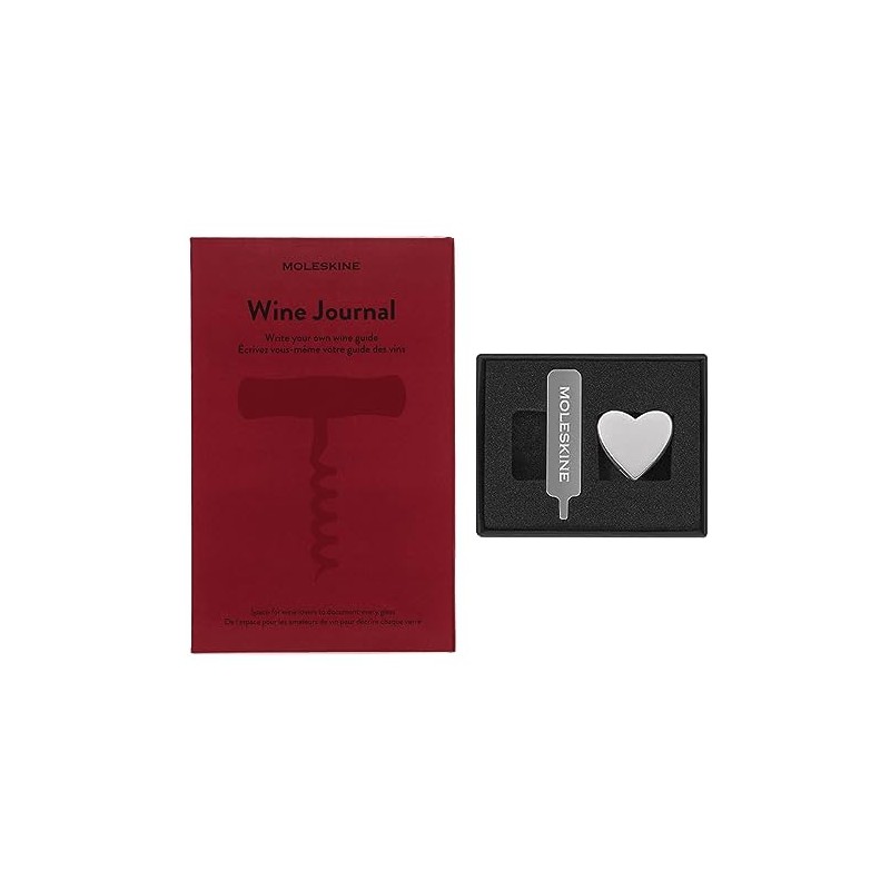 Moleskine Pin Heart Silver
