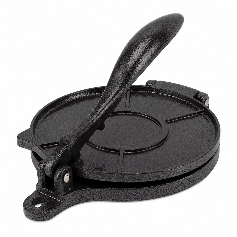 Adjustable Tortilla Press for Homemade Flatbreads – Aluminum Manual Dough