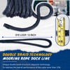 Young Marine 3/8 Inch x 15FT Double Braided Nylon Dock