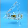 Piano Music Box Crystal Song Canon, Clockwork Mechanical Piano Ornament