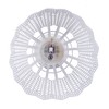 Relaxdays Shuttlecock Luminous Set of 8 LED Badminton Balls HxD