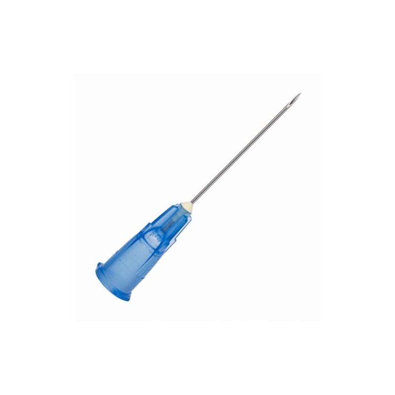 Agujas Hipodérmicas 23G x 25mm Caja 100 Piezas
