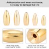 Durable Copper Fishing Brass Sinkers Lightweight Fisher Sinker Kit Set