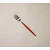Kuchibore GOA Dessert Fork, Red x Silver