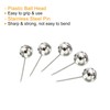 PATIKIL Push Pins, 100 Pack Round Head Decorative Map Tacks