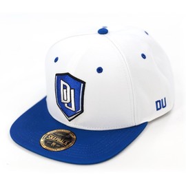 Big Boy Dillard Bleu Devils S145 Mens Snapback Cap [White - Adjustable] - ID#71382