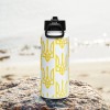 UkrainianDream Ukraine Trident Yellow Tryzub Stainless Steel Water Bottle With