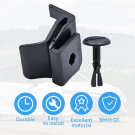 WHALETAIL 10 Sets Front Fender Liner Bumper Cover Clips and Pin Retainer Fasteners for Lexus 53879-06100 47749-06010 Camry Avalon CT200h ES300h ES350 GS350 RX350 RX450h HS250h 47749-50090