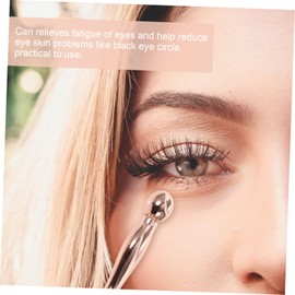 Healvian 3pcs Eye Cream Spoon Makeup for Eye Massage Portable Face Cream Applicators for Home Salon Use Promotes Circulation Compact Random Colors