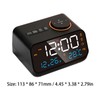 Digital Alarm Clock with Large LED Display FM Radio Sleep