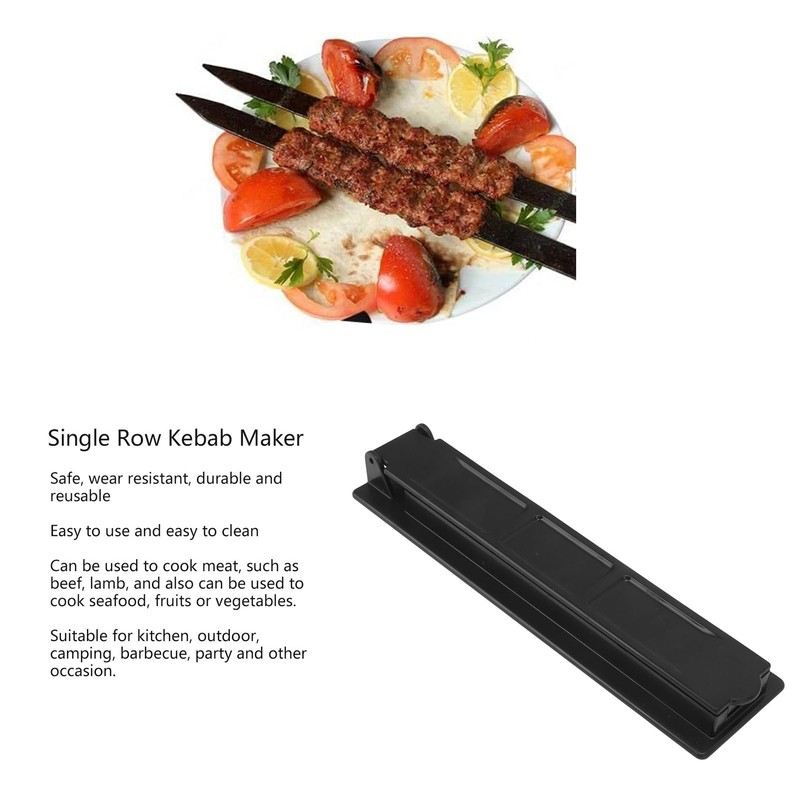 Kebab Maker Multipurpose Portable Reusable Food Grade Plastic Manual Kebab