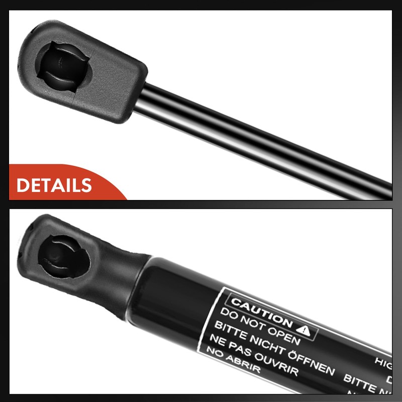A-Premium Front Hood Lift Supports Shock Struts Compatible with Aston