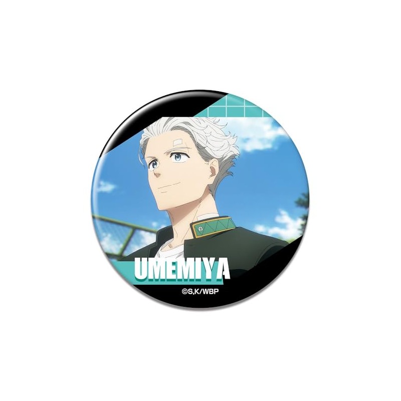 WIND BREAKER F KBAN-W002-m22 Can Badge Umemiya