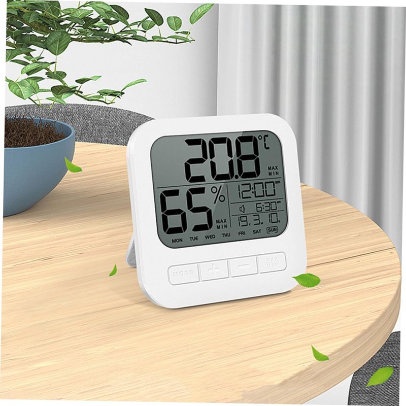 SUPVOX Digital Hygrometer Indoor Thermometer Lcd Display High Accuracy Humidity