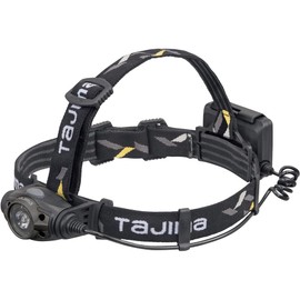 Tajima LE-F351D-GA LED Headlight, Black, Gunmeta, Brightness up to 350 lm