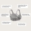 HACI Women's Front Closure Posture Bra Full Coverage Back Support