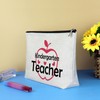 Teacher Makeup Bag Teacher Appreciation Retirement Gifts for Women Birthday