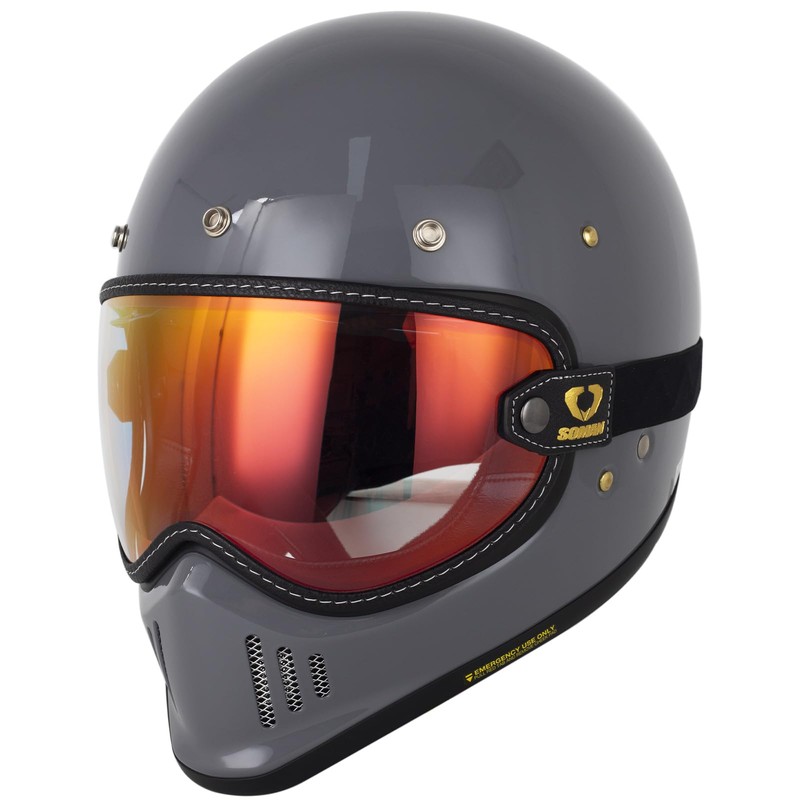 Soman EX ZERO Shield, Bubble Shield, Helmet Shield Goggles with