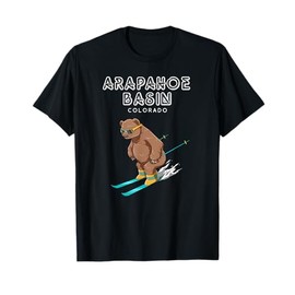 Arapahoe Basin Colorado - Funny Ski Grizzly T-Shirt