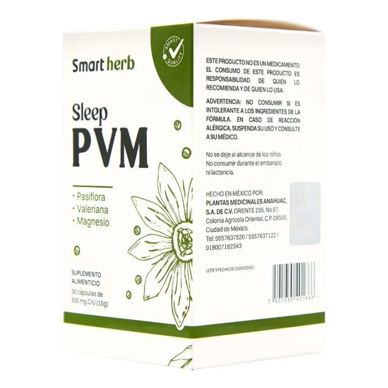 Anahuac Sleep PVM Suplemento Magnesio Cpsulas Pack 2 Relajacin Sueo