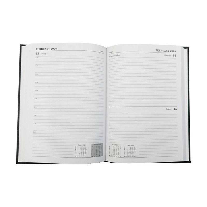 2025-2026 Academic Diary A5 Day a Page Appointment Mid Year