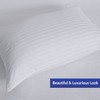 100% Cotton Pillow Protectors with Zipper Queen Size, White Pillow