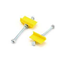 QWORK Tile Locator, 10 Pack Wall Ceramic Tile Level Regulator, 5-90mm(3.5") Adjustable Height, Ceramic Height Adjustment Locator Construction Tool for Building Walls,Doors, Cabinets and Floors