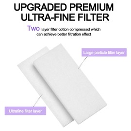 52 PCS Replacement Fil-ters Compatible with Airsense 11, AirSmart Replacement Supplies