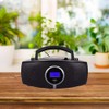 HANNLOMAX HX-316CD CD/MP3 Boombox, AM/FM Radio, Digital Radio Frequency Display,