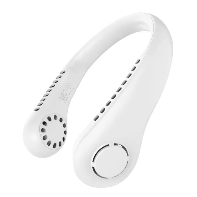 UseeShine Portable Neck Fan, Hands Free Bladeless Fan, 3000 mAh